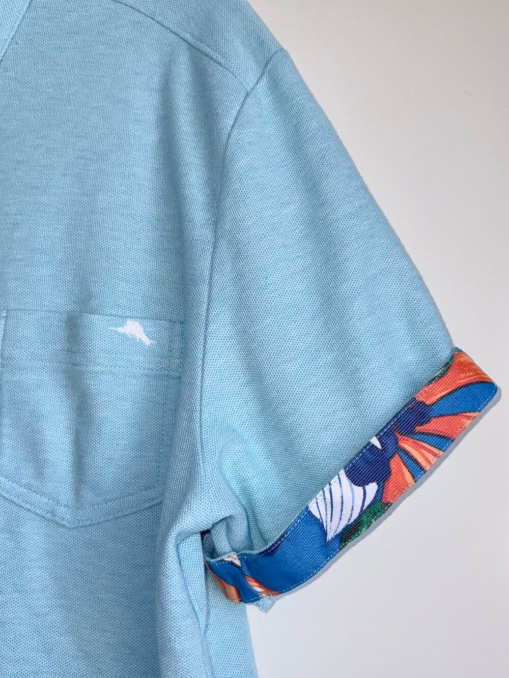 Tommy Bahama Island Zone Shirt Men's Medium Blue - Picture 3 of 11